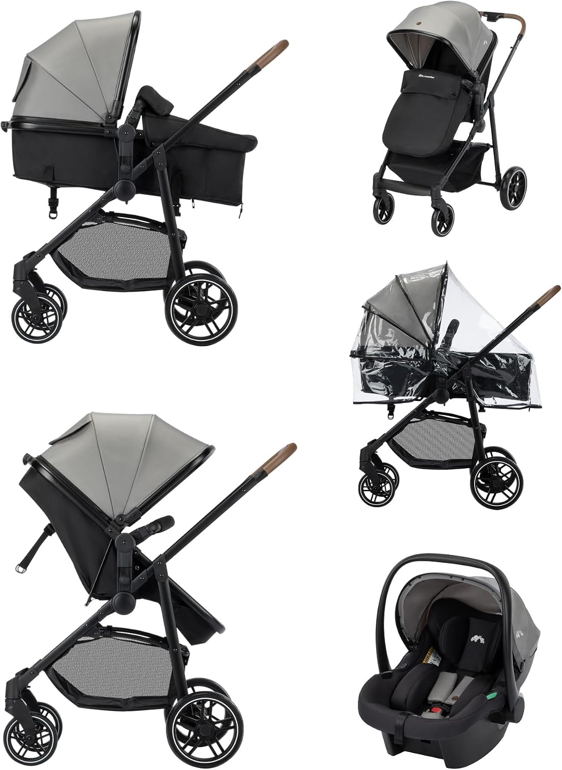Bebeconfort Haze Trio : Le système 3-en-1 urbain et astucieux à petit prix