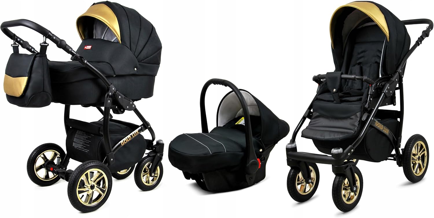 BabyLux Rosso : Le confort tout-chemin au design élégant