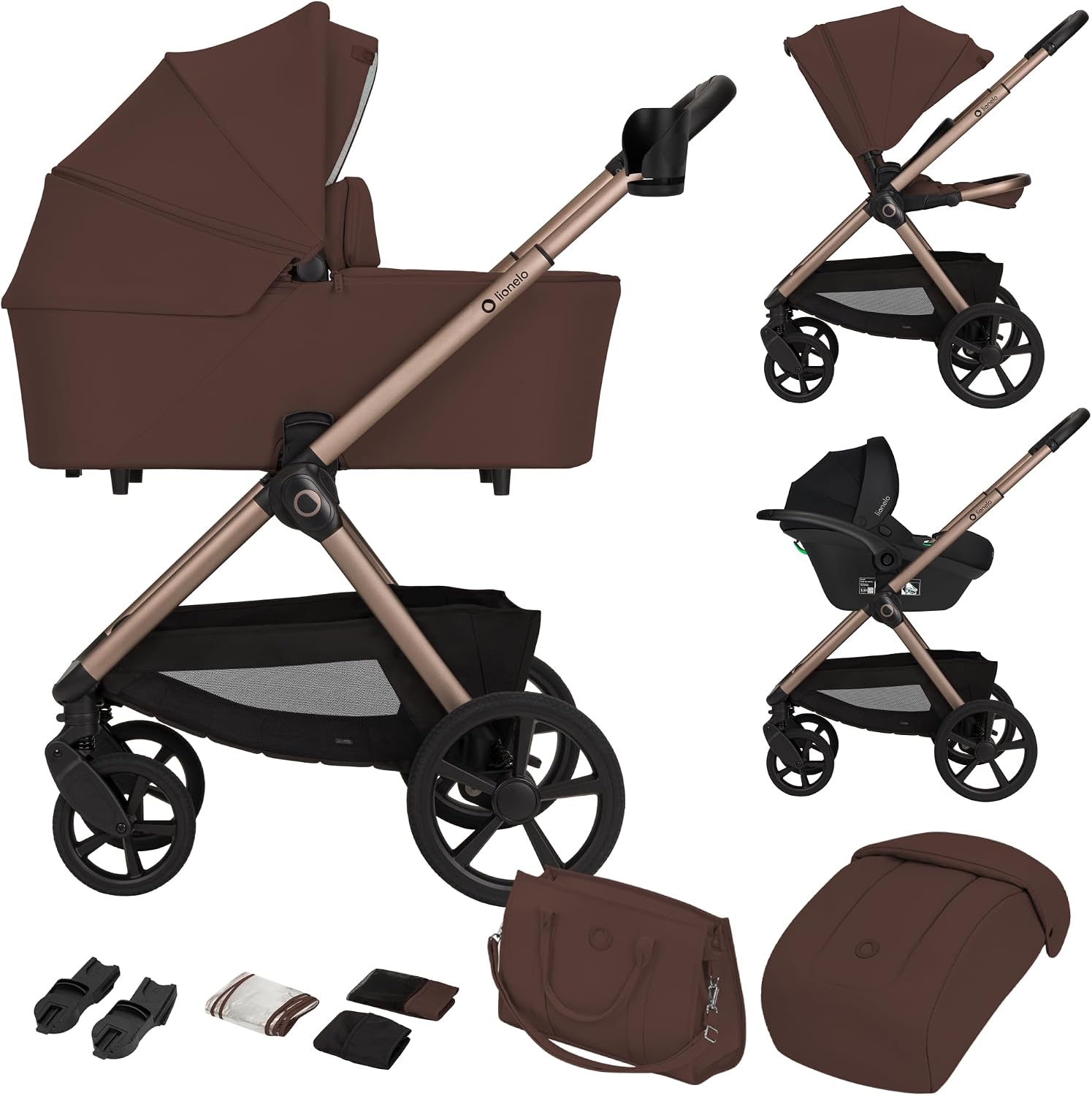 Lionelo Carmine : Le SUV de la puériculture pour des promenades tout-terrain sereines